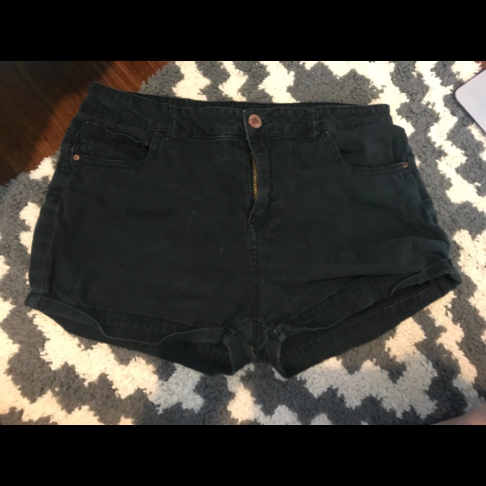 Black shorts